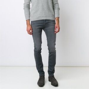 Hudson Jeans Sartor Relaxed Skinny | 33x34 | Dark Grey (Excellent Preowned)